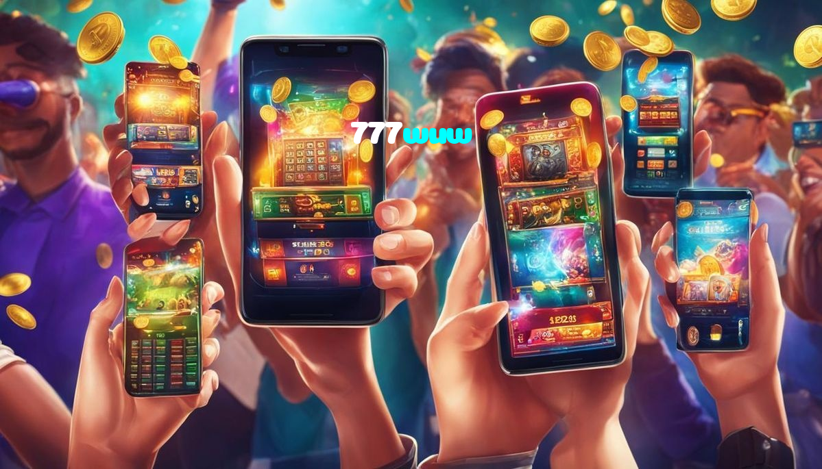 777wuw casino presented on mobile device in Pakistan with slots and live games